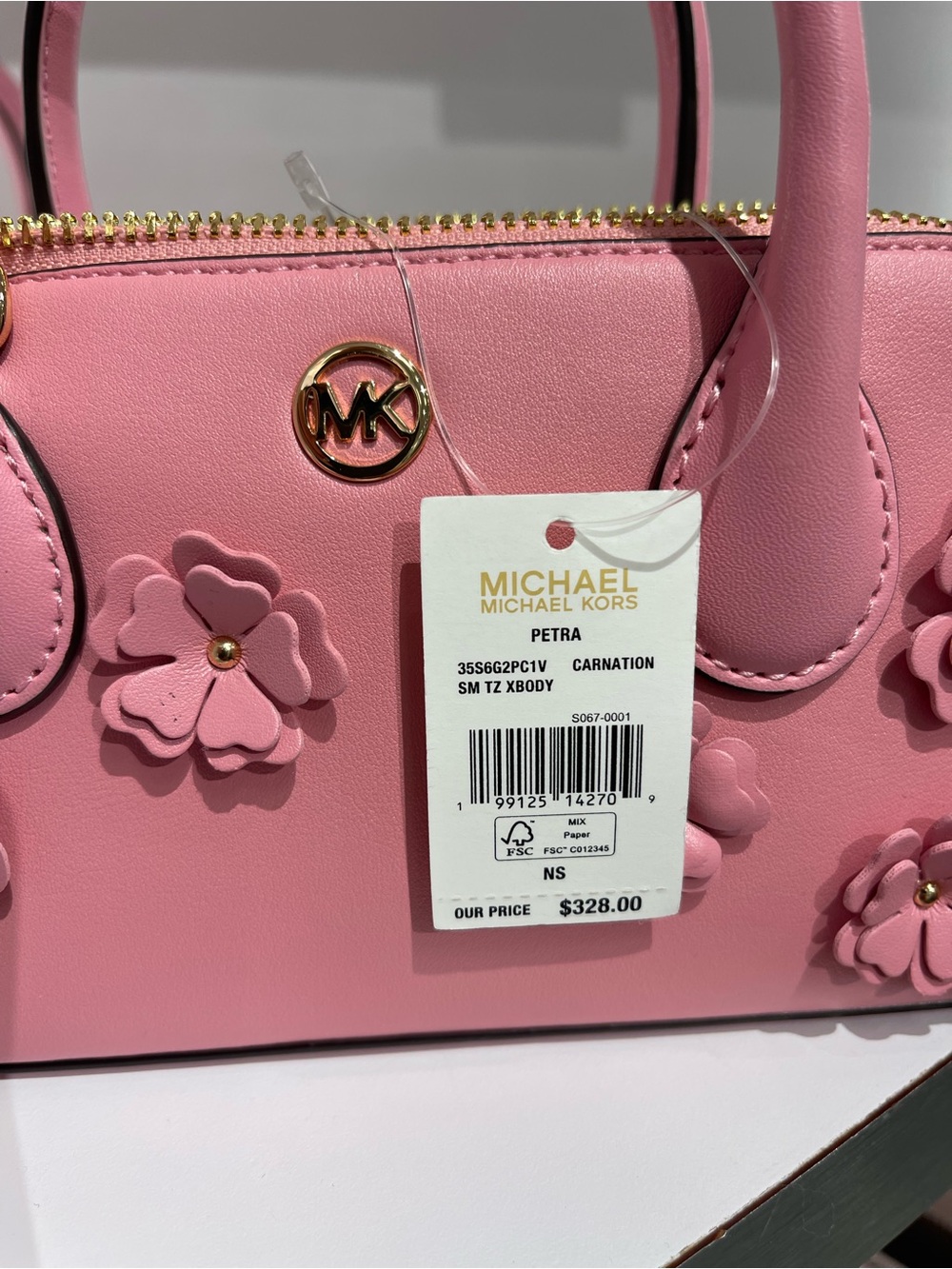 MICHAEL KORS Petra Small Floral Embellished Crossbody Bag
Carnation
NWT - Picture 10 of 16
